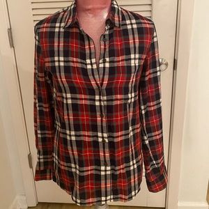 Madewell Plaid Button Down Size Small - Cotton